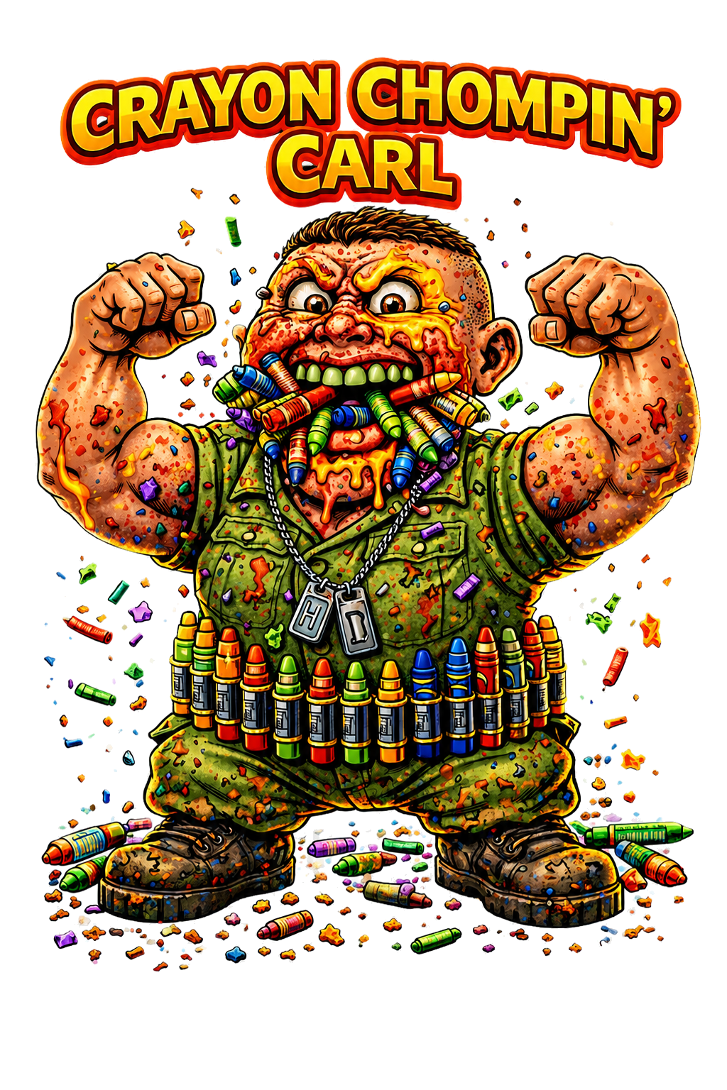 Crayon Chompin Carl