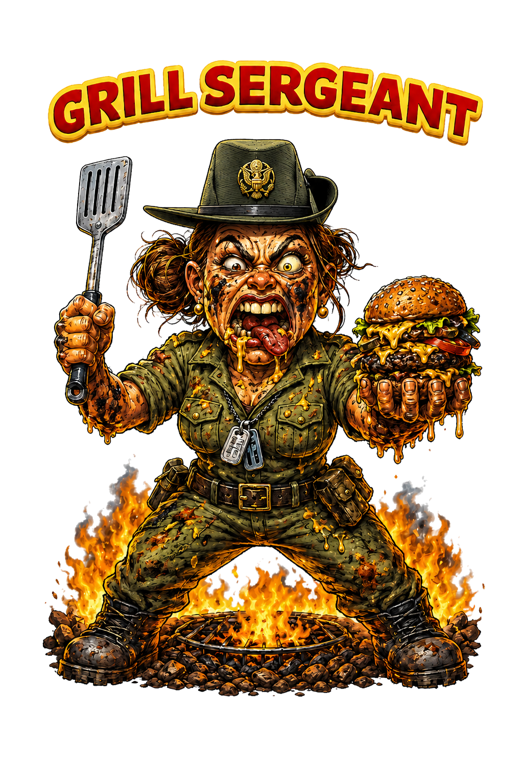 Grill Sergeant female version