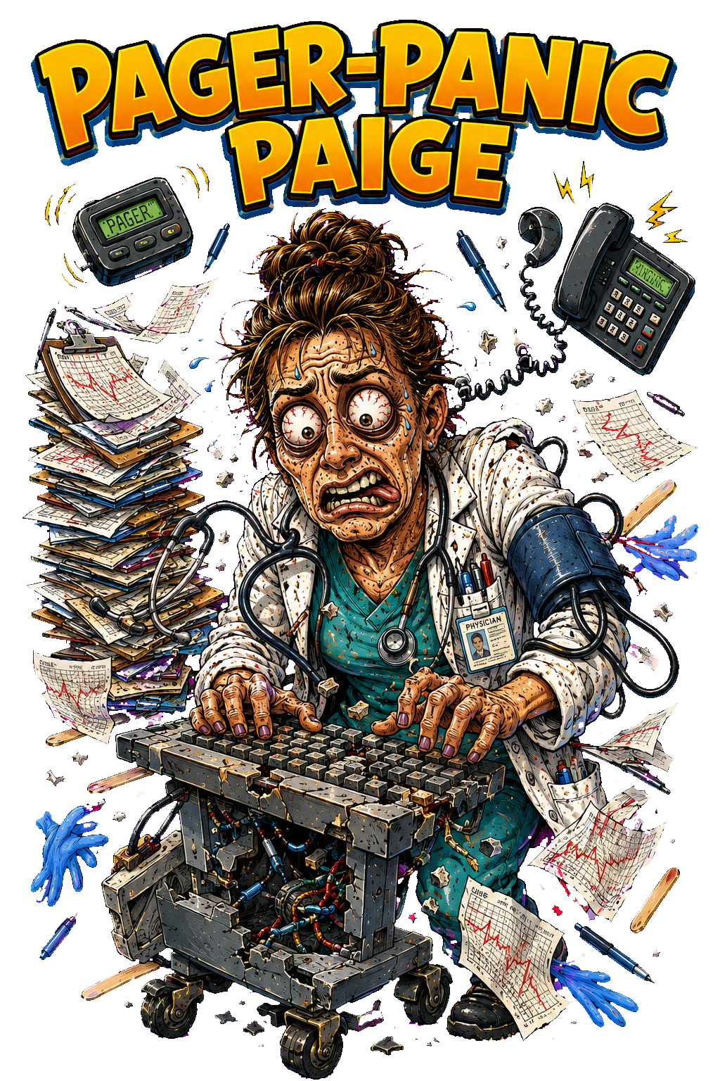 Pager-Panic Paige