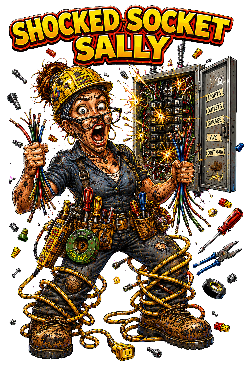 Shocked Socket Sally